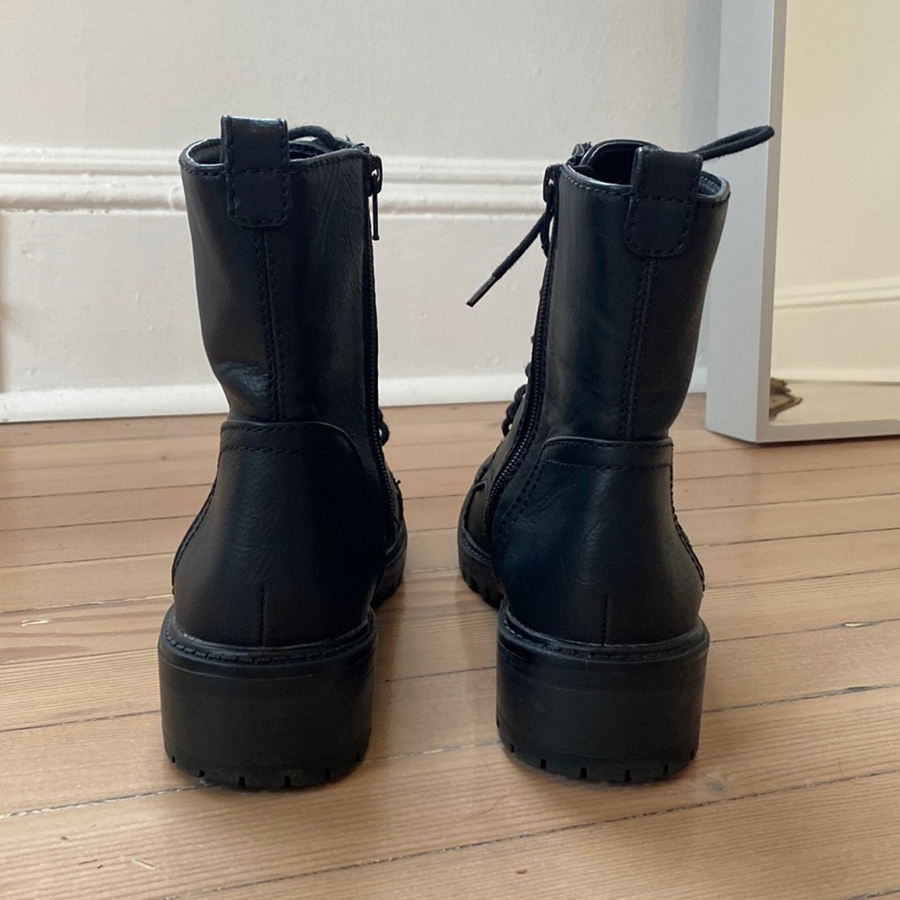 Combat boots - worn few times but basically brand new